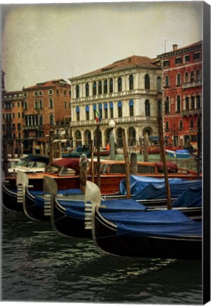 Framed Venetian Canals II Print