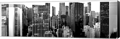 Framed Panorama of NYC VII Print