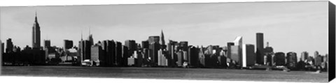 Framed Panorama of NYC VIII Print