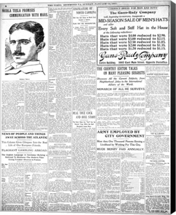 Framed Times. (Richmond, Va.) 13 Jan. 1901 Print