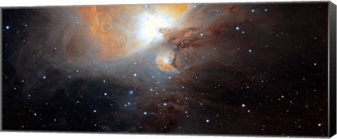 Framed Part of the M42 nebula in Orion Print