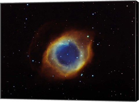 Framed Helix nebula in Aquarius (NGC 7293) Print