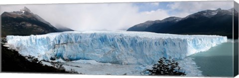 Framed Perito Moreno Glacier in Los Glaciares National Park, Argentina Print