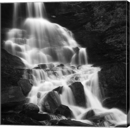 Framed Roasto Waterfall in Nordland, Norway Print