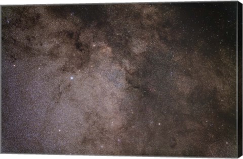 Framed Scutum star cloud in the northern summer Milky Way Print