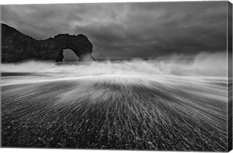 Framed Durdle Door in Dorset, England Print