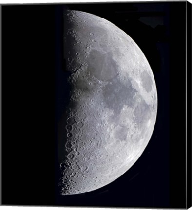 Framed Quarter Moon Print