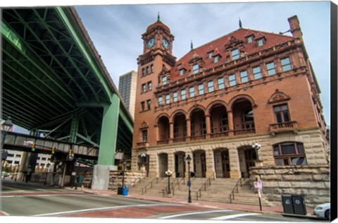 Framed Richmond virginia architecture Print