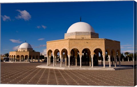 Framed Bourguiba Mausoleum, Tunisia Print