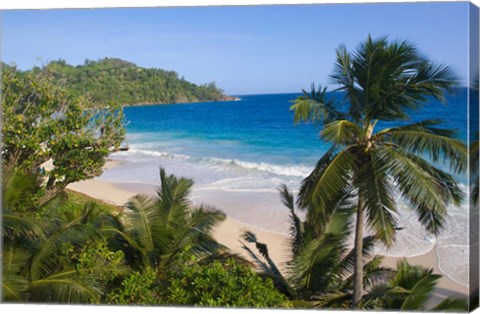 Framed Beach at Banyan Tree Resort, Intandance beach. Print