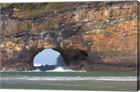 Framed Cliffs, Hole in the Rock, Coffee Bay, South Africa Print