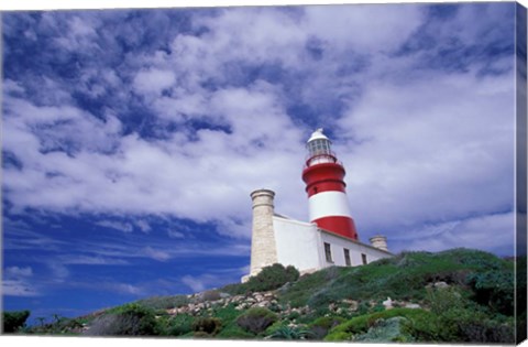 Framed Agulhas Lighthouse, South Africa Print