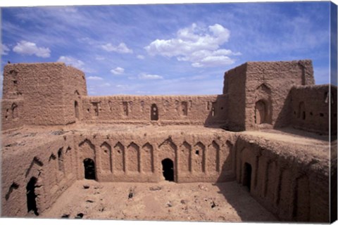 Framed Abandoned Fortress, Morocco Print