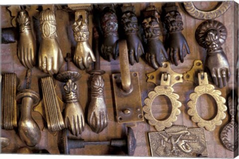 Framed Hands of Fatima, Morocco Print