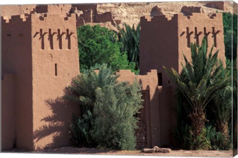 Framed 17th Century Kasbah Amerhidi, Morocco Print