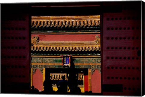 Framed Forbidden City, China Print