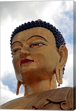 Framed Buddha Dordenma Statue, Thimphu, Bhutan Print