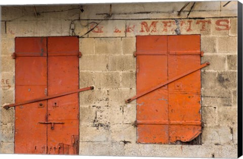 Framed Chinatown, Port Louis, Mauritius Print