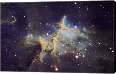 Framed Melotte 15 Print