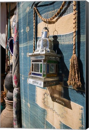 Framed Moroccan Souvenirs, Ait Ouritane, Todra Gorge Area, Tinerhir, Morocco Print