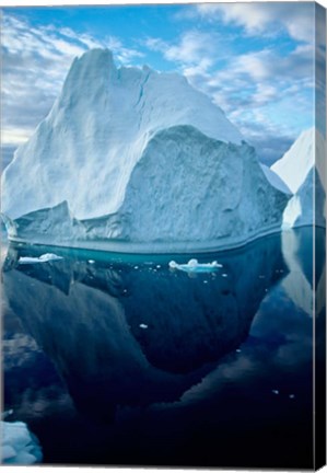 Framed Icebergs and seascapes, Antarctica Print