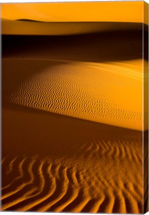 Framed Libya, Fezzan, Desert Dunes of the Erg Murzuq Print