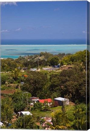 Framed Mauritius, Rodrigues Island, Western Rodrigues Print