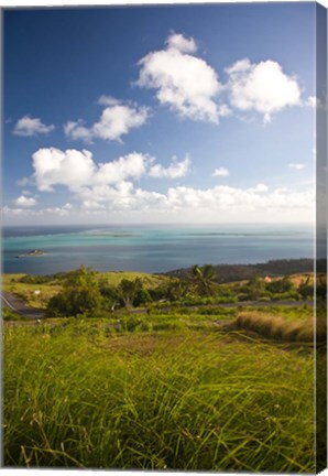 Framed Mauritius, Rodrigues, Pompee, Ile Hermitage Print