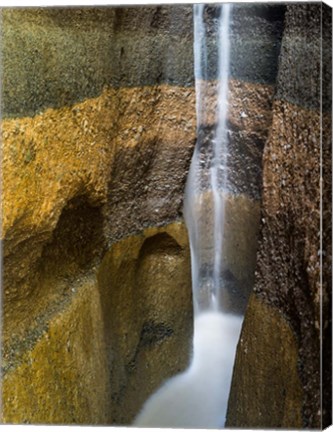 Framed Lower Gorge, Hell&#39;s Gate National Park, Kenya Print