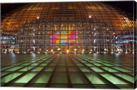 Framed National Grand Theater, Beijing, China Print