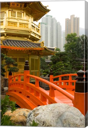 Framed Nan Lian Garden, Hong Kong, China Print