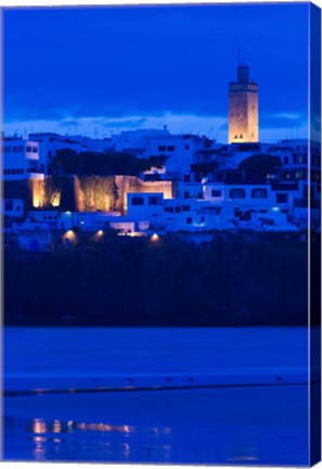 Framed MOROCCO, Rabat: Kasbah des Oudaias, Oued Bou Regreg Print