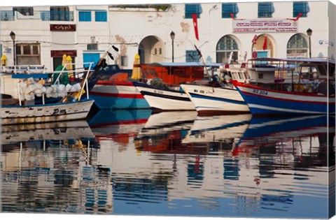 Framed Old Port, Bizerte, Tunisia Print