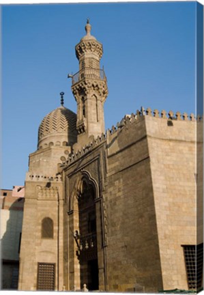 Framed Qait-Bey Muhamadi Mosque or Burial Mosque of Qait Bey, Cairo, Egypt Print