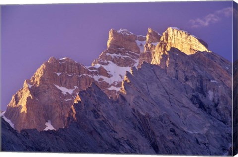 Framed Mountains, Pakistan Print