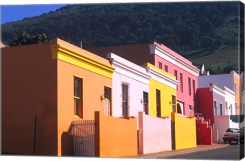 Framed Native Area on Wales Street, Cape Town, South Africa Print