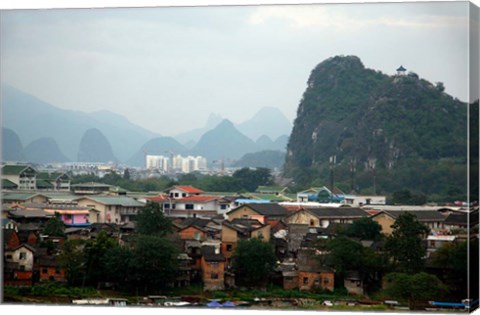 Framed Scenic landscape of Guilin, Guangxi, China Print