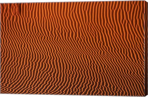 Framed Sand dune patterns,  Namibia Print