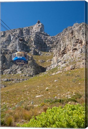 Framed South Africa, Cape Town, Cableway tram Print