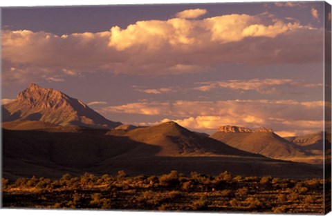 Framed South Africa, Nieu Bethesda, Naudeberg Pass Print