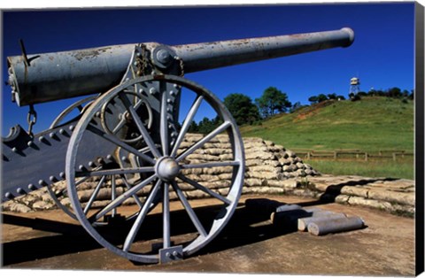 Framed South Africa, Mpumalanga, Cannon from Anglo Boer War Print