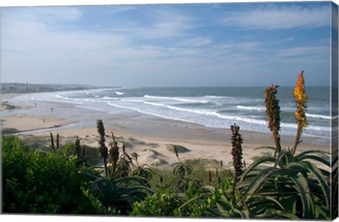 Framed Stretches of Beach, Jeffrey&#39;s Bay, South Africa Print