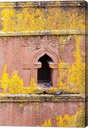 Framed rock-hewn churches of Lalibela, Ethiopia Print