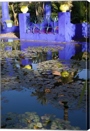 Framed Villa Reflexion, Jardin Majorelle and Museum of Islamic Art, Marrakech, Morocco Print