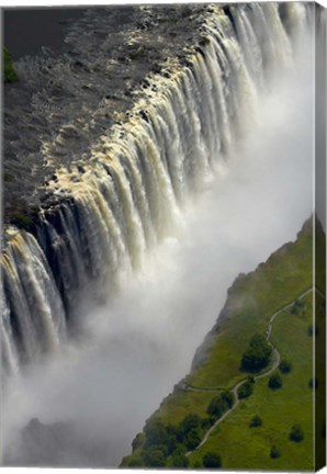 Framed Victoria Falls, Zimbabwe Print