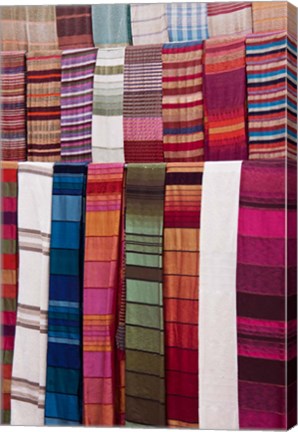 Framed Woven Fabrics, Morocco Print