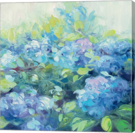 Framed Bright Hydrangea II Print