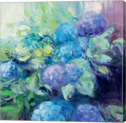 Framed Bright Hydrangea III Print