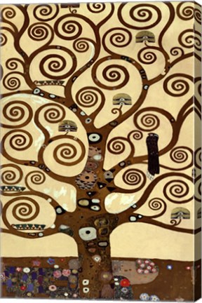 Framed Tree of Life, c.1909 (detail) Print