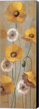 Framed Spring Poppies I Print